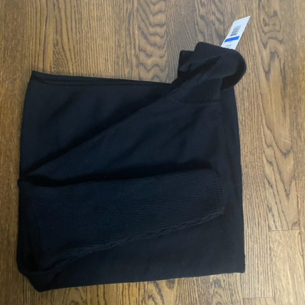 Joseph A. oversized sweater poncho turtleneck black XL - Picture 3 of 10